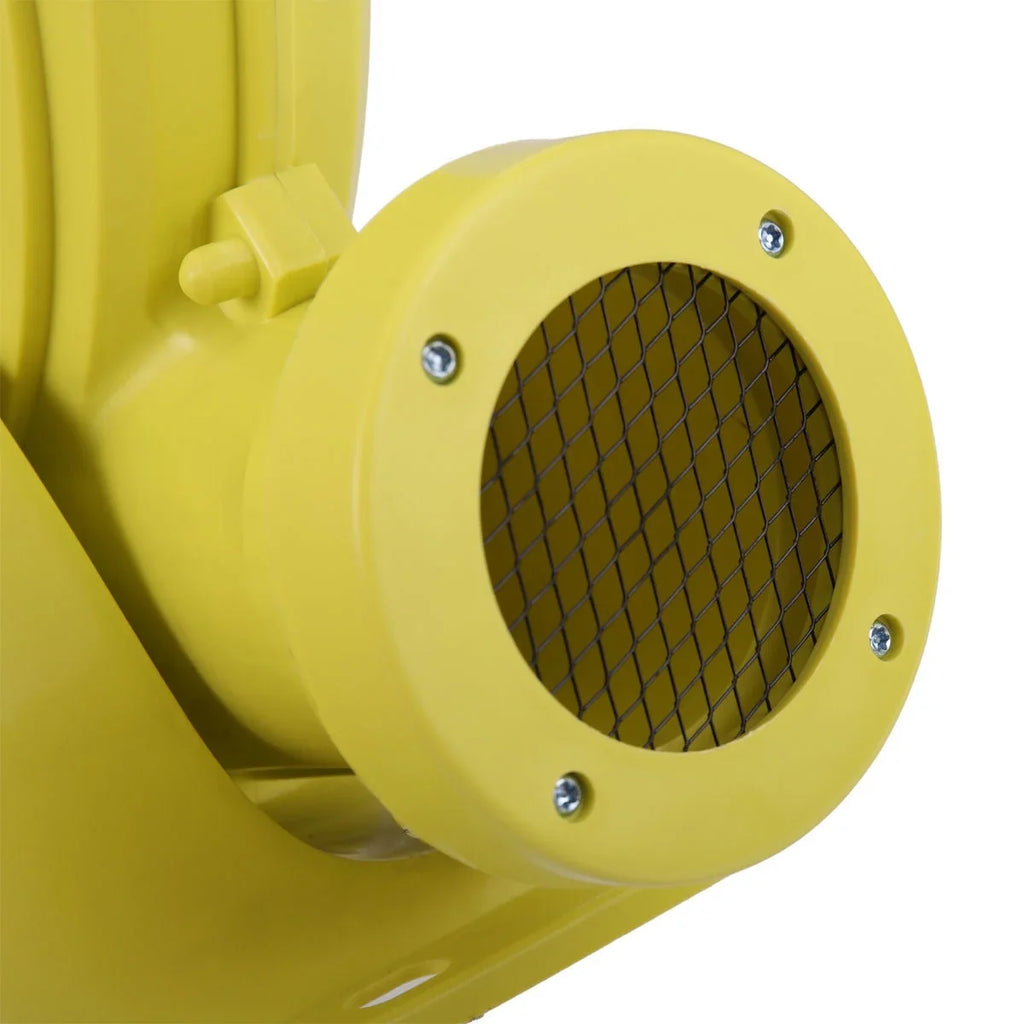 Pump Slides, Blower, Outdoor Inflatable Green Fan Yellow Safe, Liquid and for Indoor Air Bounce Portable Castle, -