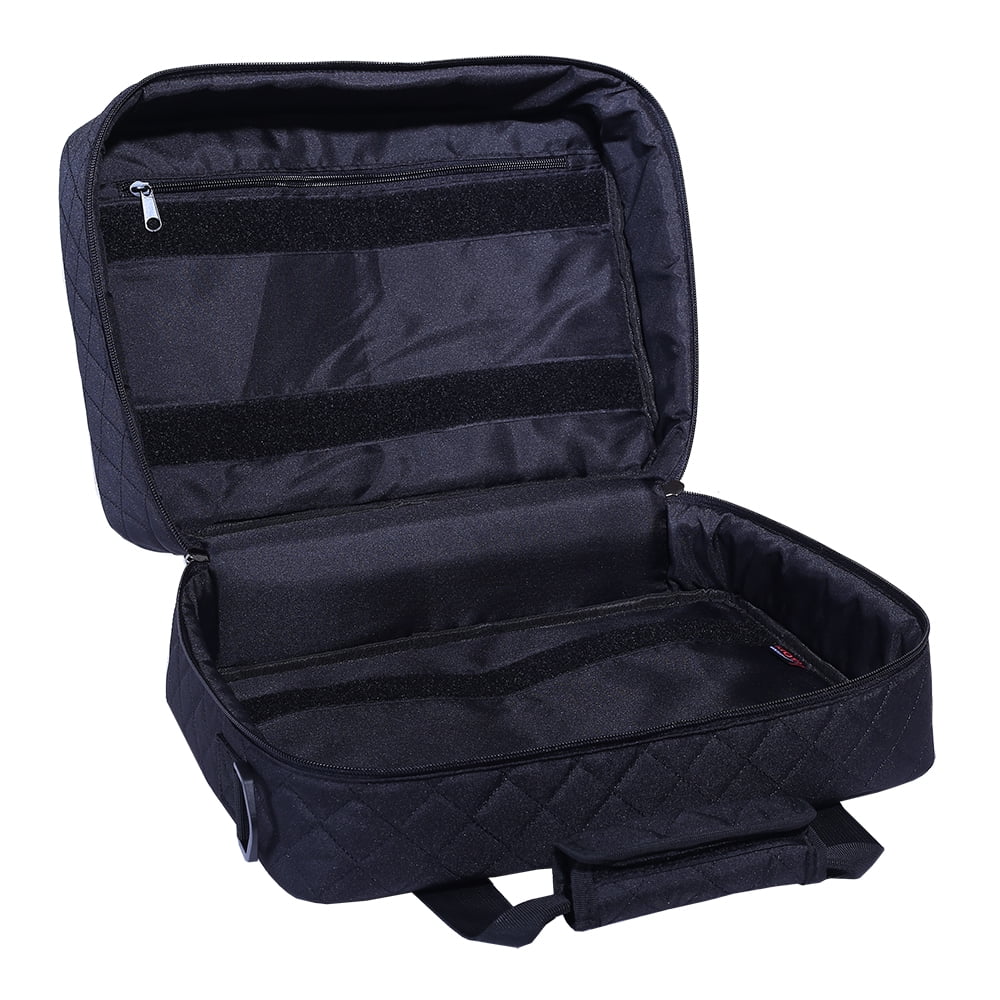 Compartments Bag- Women Cosmetic Travel Tools, with Semi-Transparent Professional Large for Handy Accessories KIOTA Makeup Up Cosmetic Train Jewelry, Bag | Make for Organizer Case Toiletry,