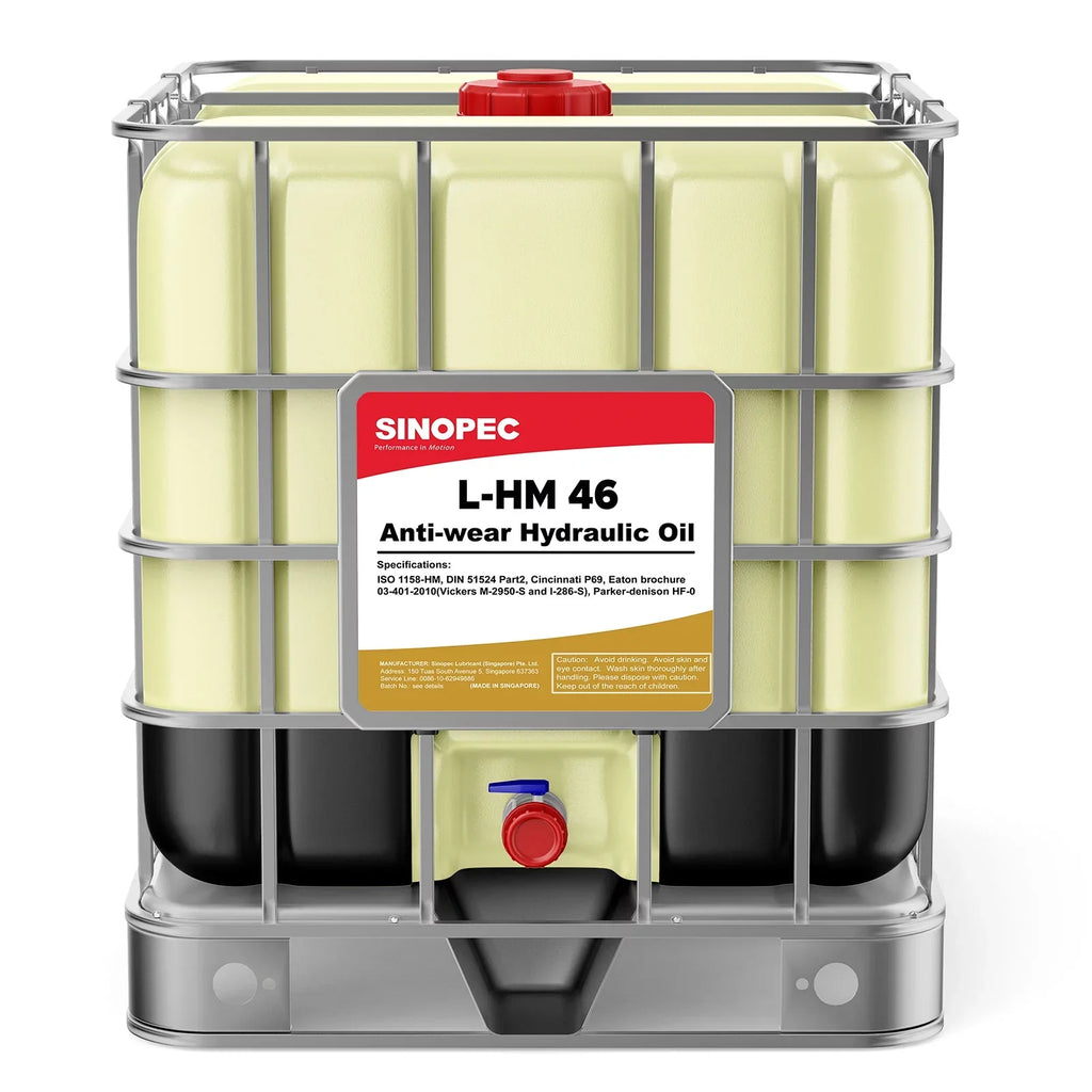 46, Liter 46 IBC (ISO Oil Gallon / 275 Fluid Tote AW 15), Hydraulic SAE 1000 VG