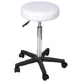 Leather Suzicca White Faux Office Stool