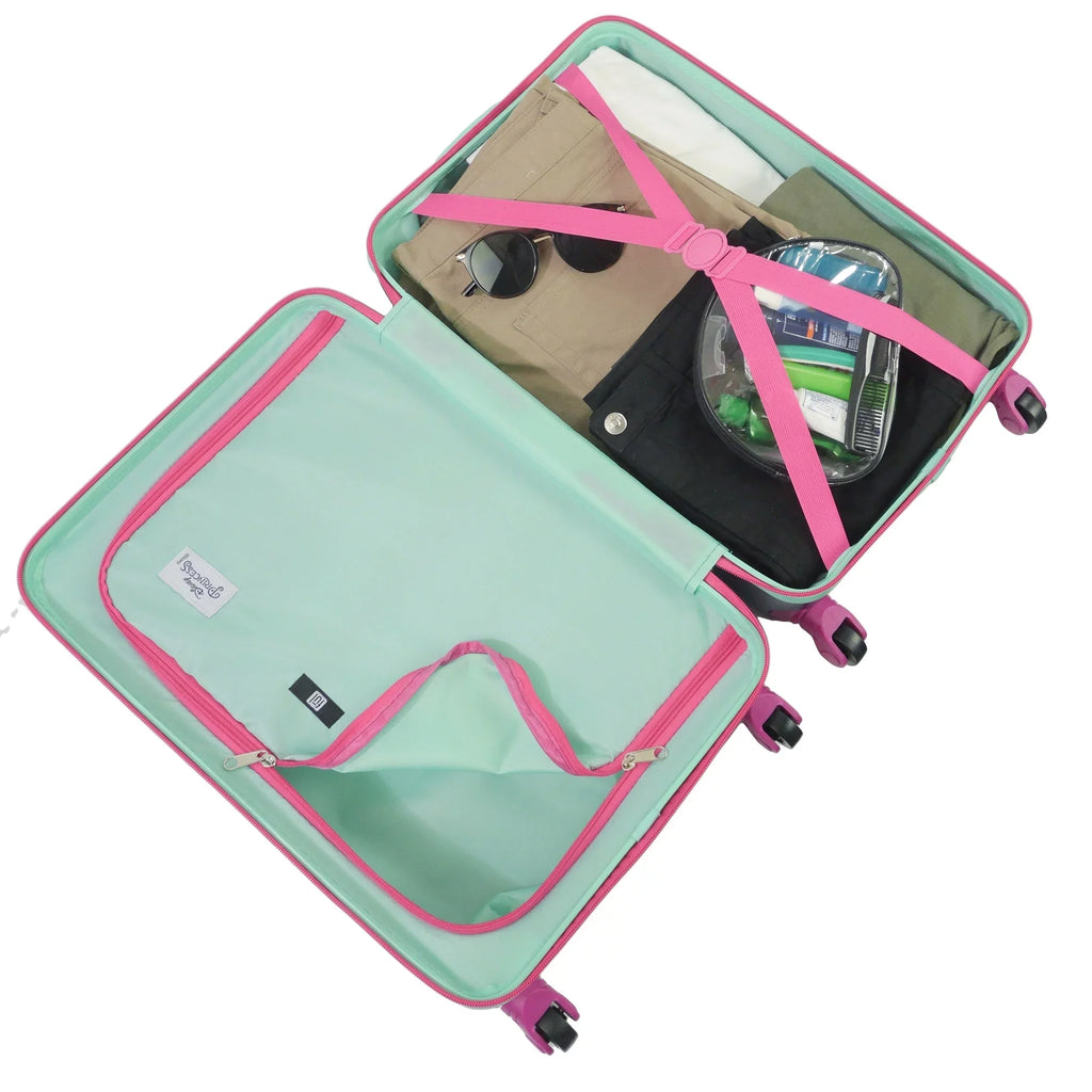 LUGGAGE KIDS DISNEYFul PRINCESS GIRL POWER SPINNER 21"