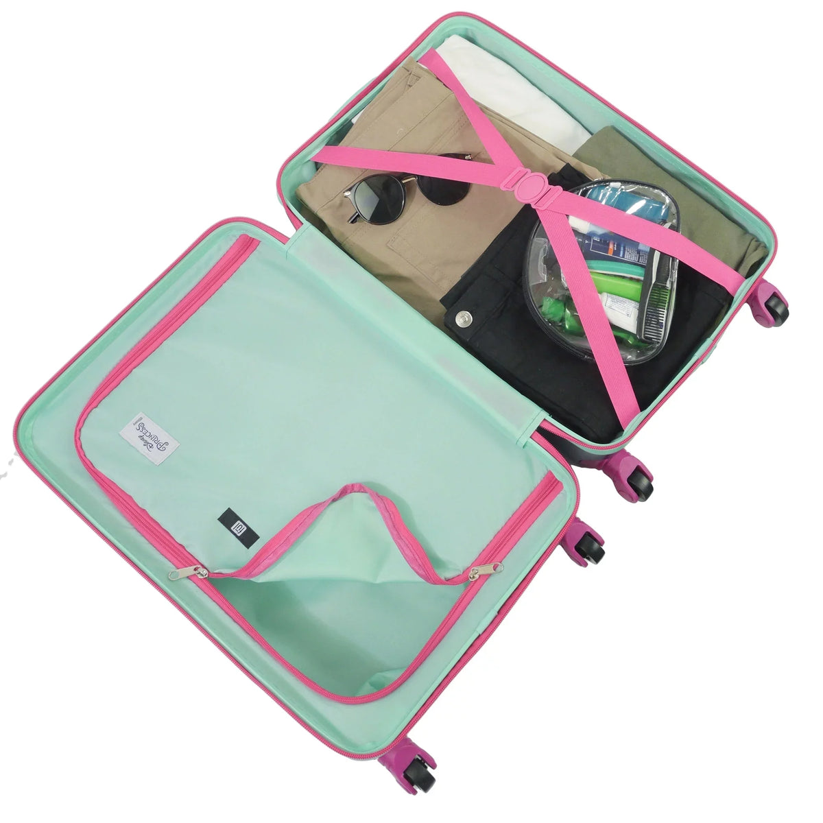 LUGGAGE KIDS DISNEYFul PRINCESS GIRL POWER SPINNER 21"