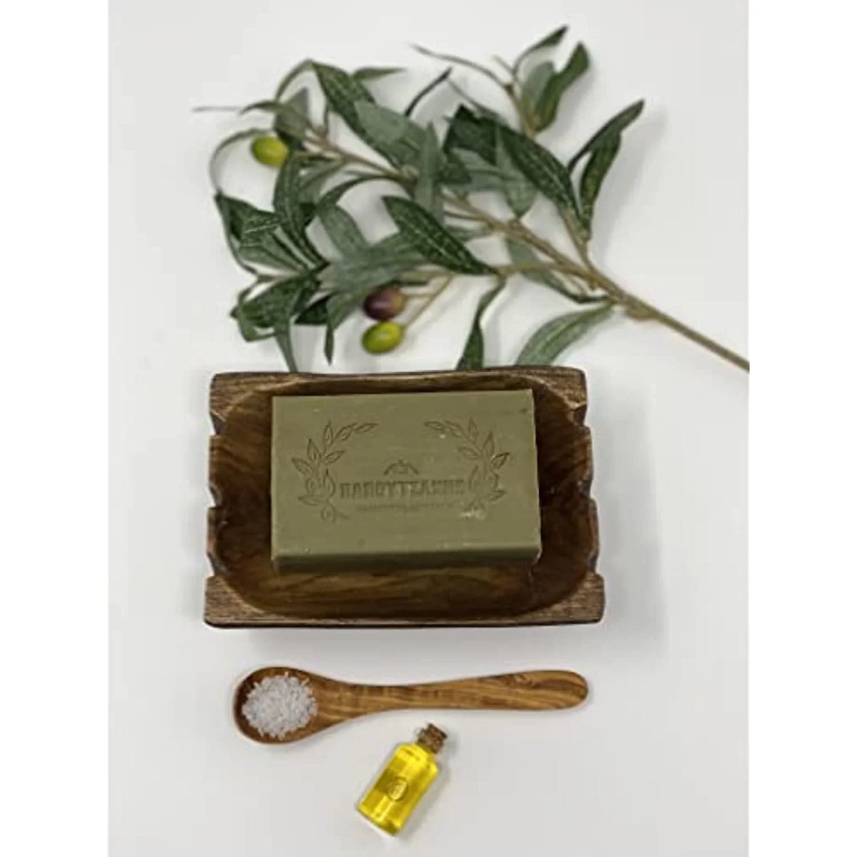 4 Of Soap Bars, (250g) Greek Oil Pure 8.8 Of Pack Olive oz, Papoutsanis