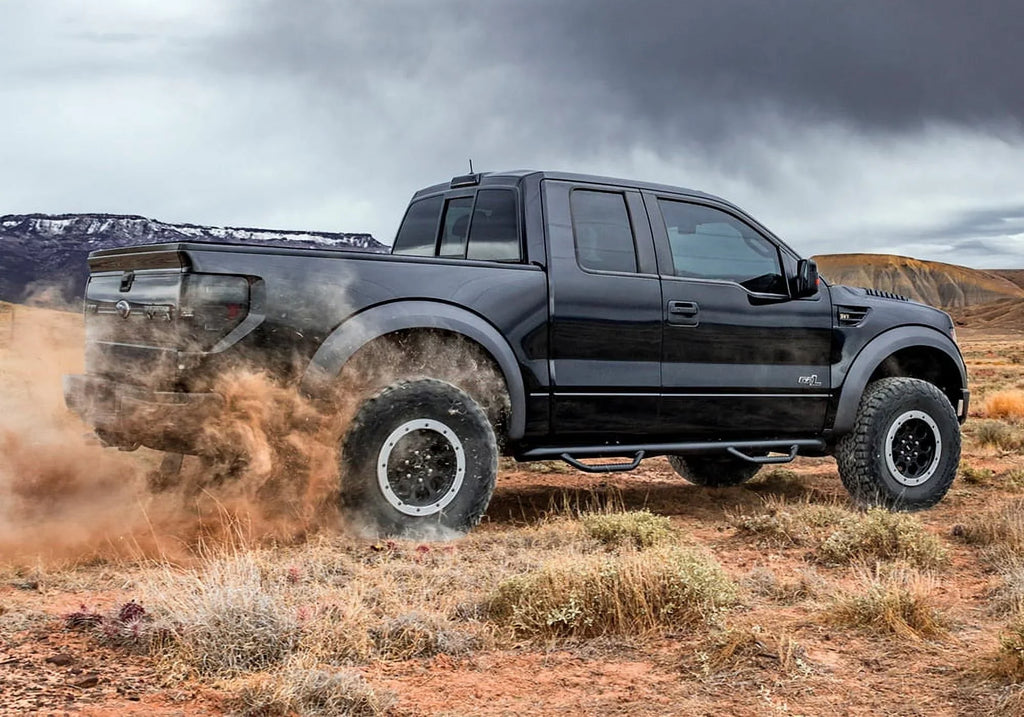 2019-2023 Chevrolet/GMC | 2500 Steps Beds, Crew Gas RealTruck 3500 Black, Diesel Textured by SRW (Next Length with DRW / Cab N-Fab 2020-2021 / Cab Generation) 1500, / Nerf All Compatible
