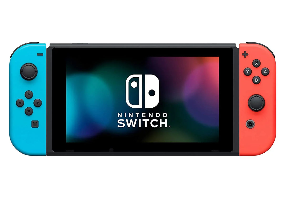 Joy-Con| 32GB Bundle: U 8 Blue Bros. Deluxe Red Online Months and Mario Nintendo Switch Switch Nintendo Mario and 3 Neon Kart Membership with Deluxe /Super Switch Nintendo Console
