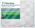 HVAC 13 Filterbuy Pleated Furnace Air MERV AC 20x24x4 Filters (1-Pack)