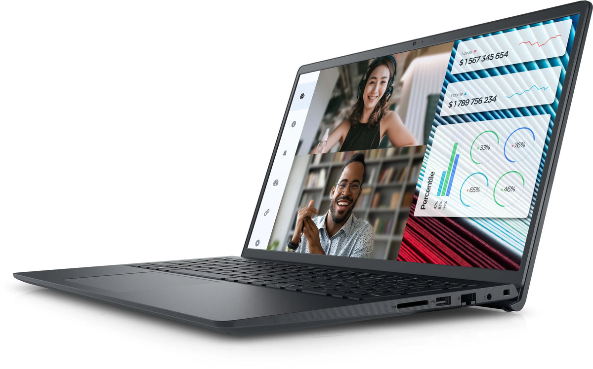 RAM (2022) Core Cores - Vostro 6 - 4.4 8GB @ GHz FHD | Laptop (Refurbished) Restored SSD i3 12th CPU 3520 - | 256GB | 15.6" 15 Gen Dell