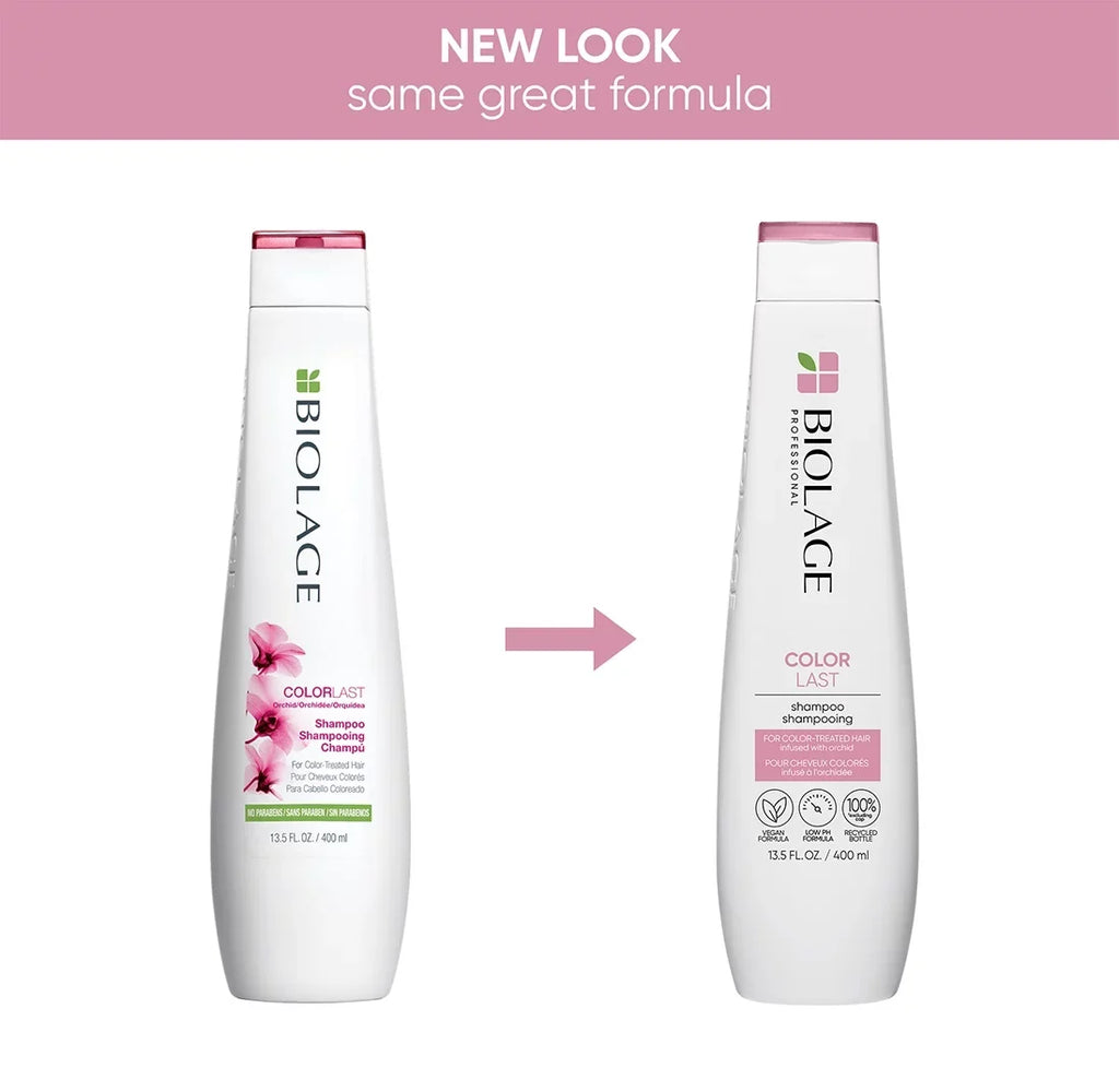 BIOLAGE 2 MATRIX SHAMPOO PACK CONDITIONER COLORLAST & 13.5OZ, OF