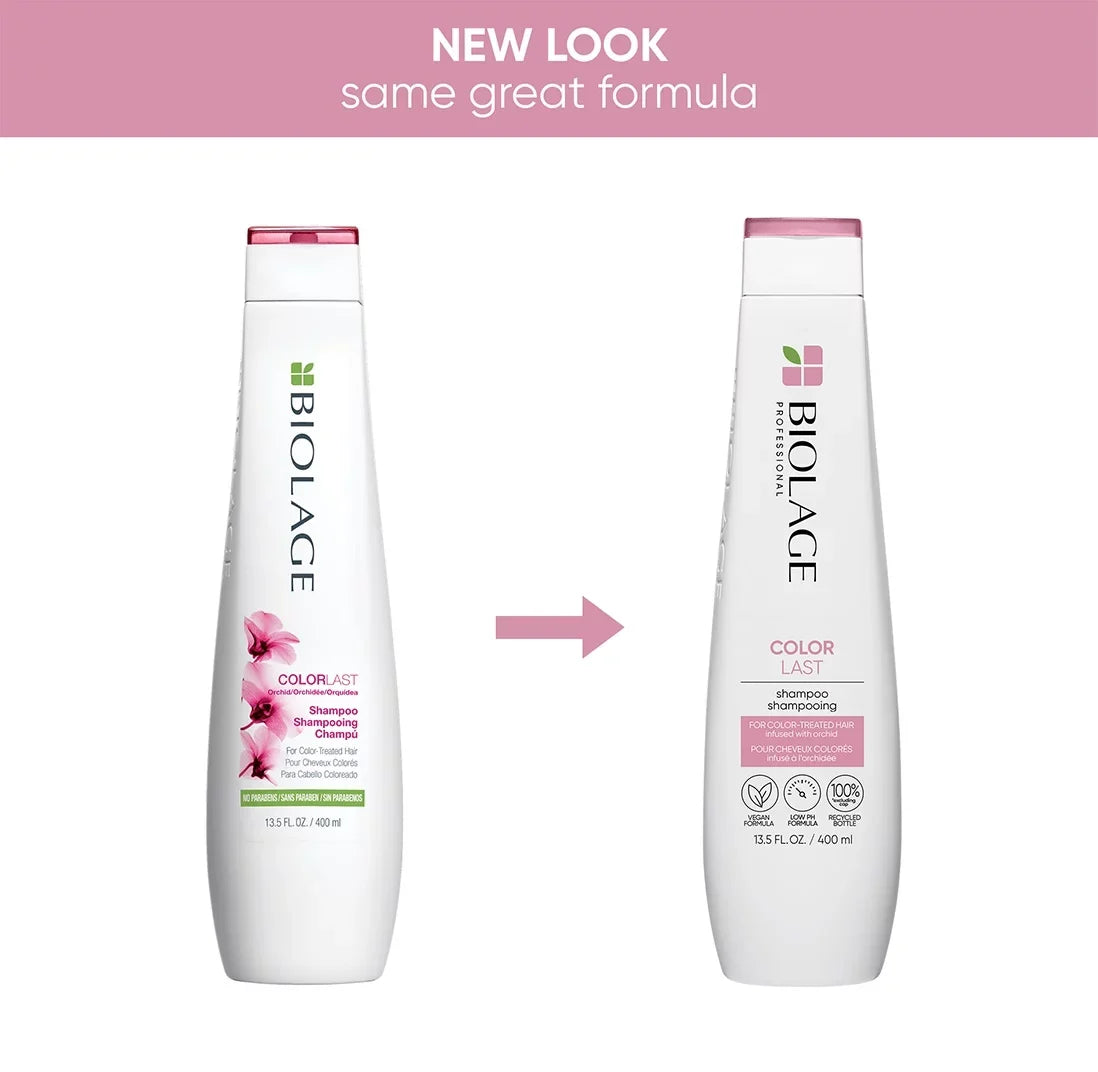 BIOLAGE 2 MATRIX SHAMPOO PACK CONDITIONER COLORLAST & 13.5OZ, OF