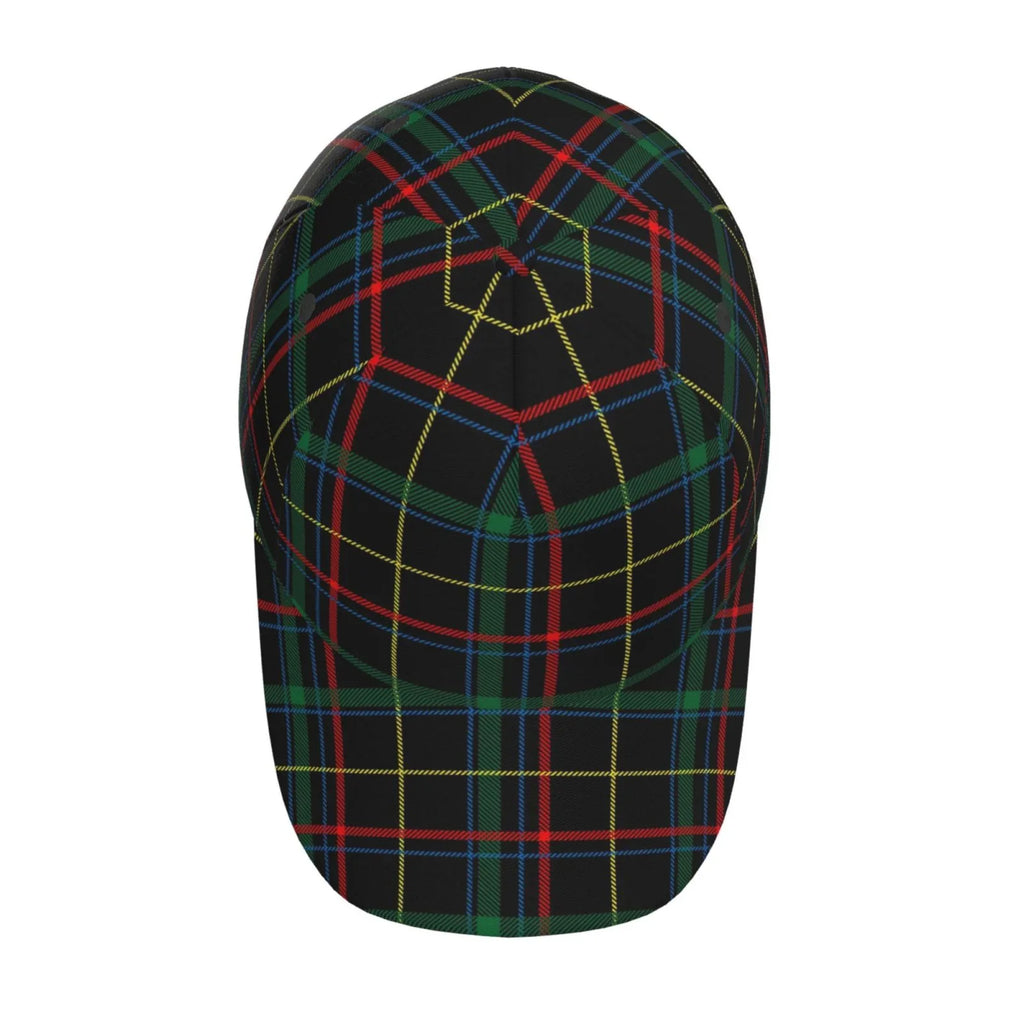 Hat(Buffalo Balery Plaid Cap Green) Size Workouts Adjustable Dad Running and Baseball Outdoor Seasons Activities All Dark for