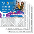 USA 13 6 MERV Air Furnace AC Pleated & Filter 18x20x1 Conditioner MPR by Pack Air 9 Filters 1500 AIR. Filter Premium - to 18x20x1 Electrostatic FILTERS Comparable Made 2200 CLEAN WICKED FPR HVAC AIRX