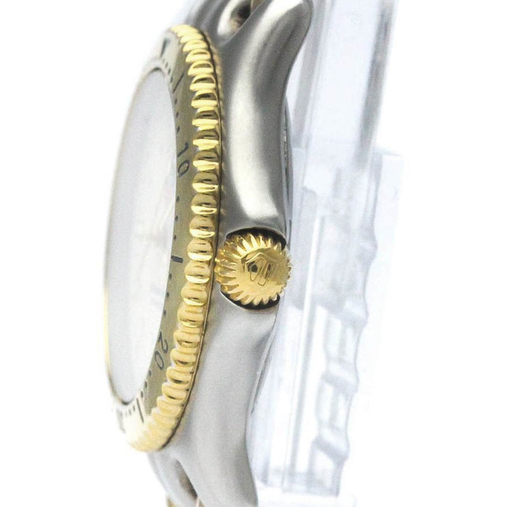 Pre-Owned Gold Mid HEUER BF568511 (Good) S95.713 Watch Plated 200M TAG Polished Sel Steel Size