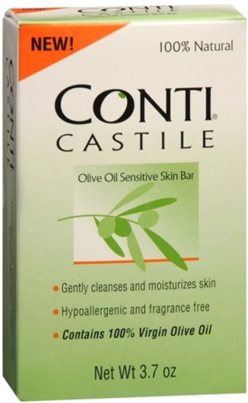 Conti Soap Olive (Pack 4 oz of Castile Oil 4)