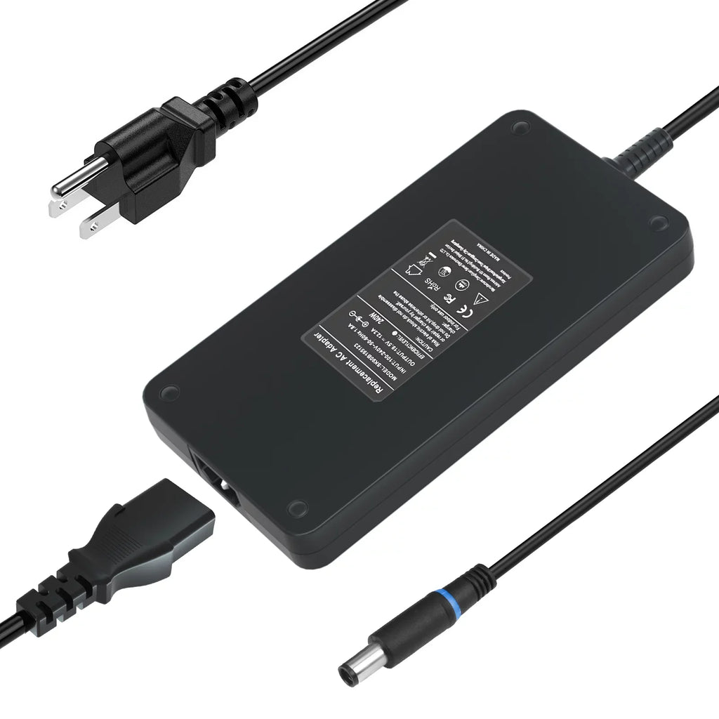 Laptop R5 Adapter M6500 Dell G5 M15 Series R2 M6400 M17 x51,Precision M4300 Supply 13 7710 Alienware M17x R1 Charger G3 15 for AC Cord 180W Dell 7540 Power 240W 17 R4 G7 R3
