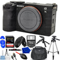 ILCE-7CM2/B Sony Accessory Bundle a7C (Black) 12PC Mirrorless II - Camera