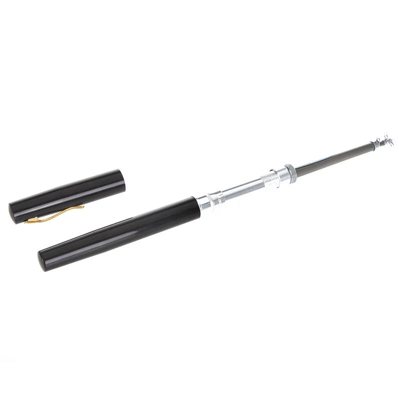 Reel Pole Pocket Mini + Pen Fishing Rod Aluminum