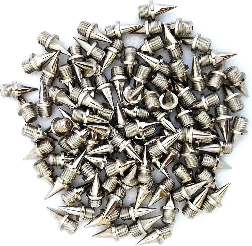 (9mm) Steel Spikes Stainless 100) Track/Cross (Bag Country 3/8 inch of