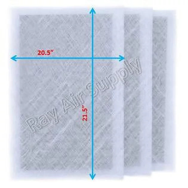 Cleaner Pack) Filter 22x24 (3 Air Refills Replacement Dynamic Pads