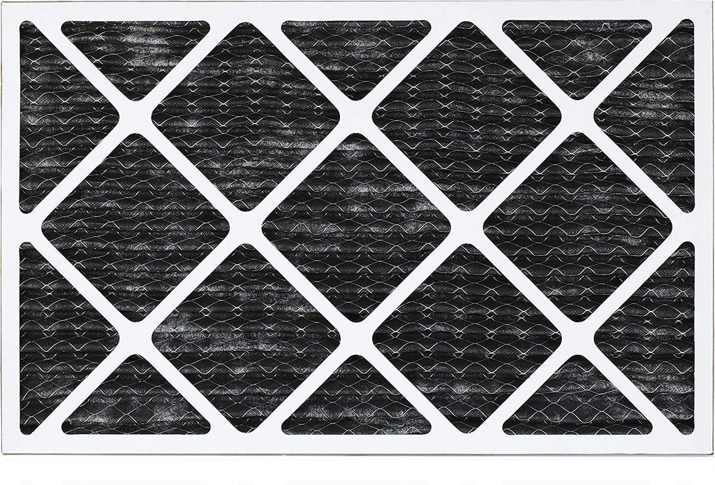14x25x1 (3-Pack) Odor 8 HVAC with Carbon Furnace AC Filters Activated Pleated Filterbuy MERV Eliminator Air