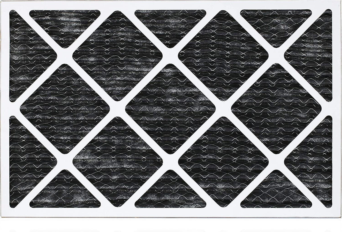14x25x1 (3-Pack) Odor 8 HVAC with Carbon Furnace AC Filters Activated Pleated Filterbuy MERV Eliminator Air