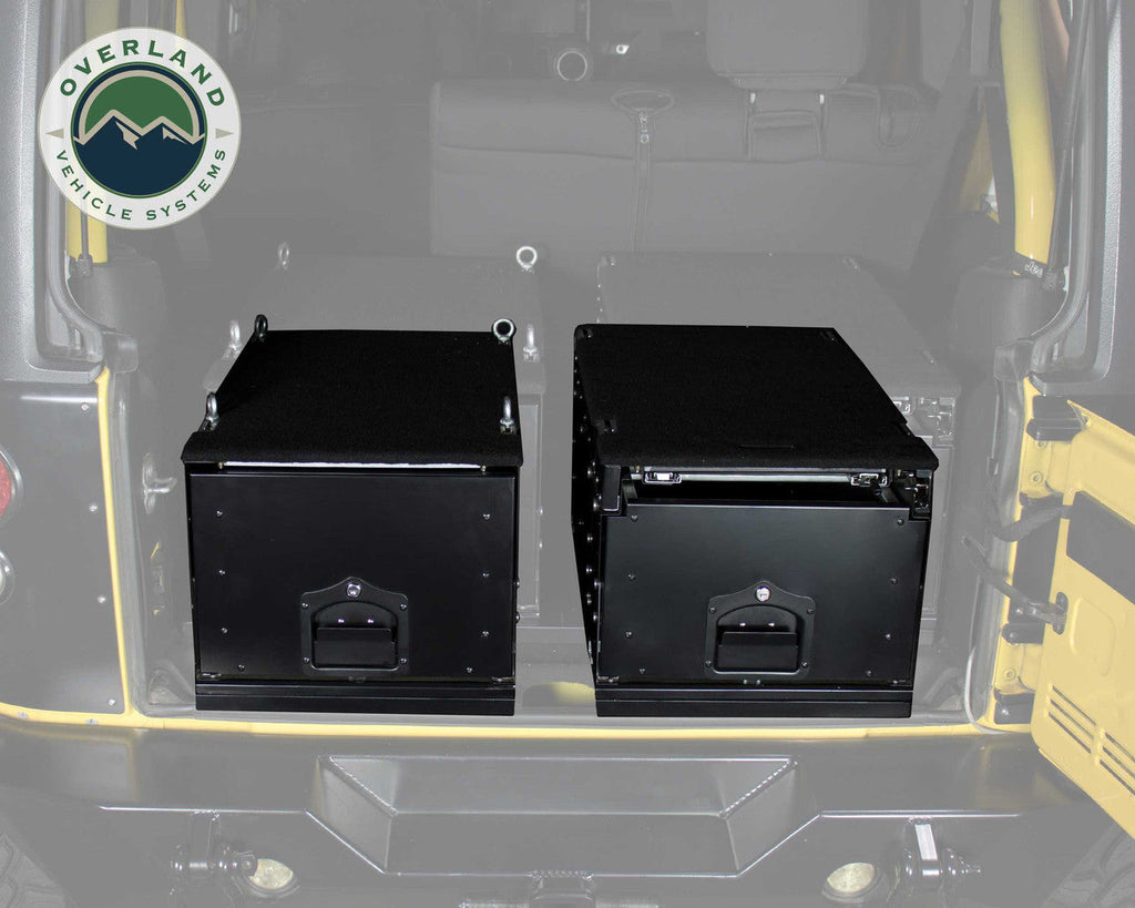 & Working With OVS Station Powder Size Drawer 21010201 Slide Box Out Coat Cargo Black Universal