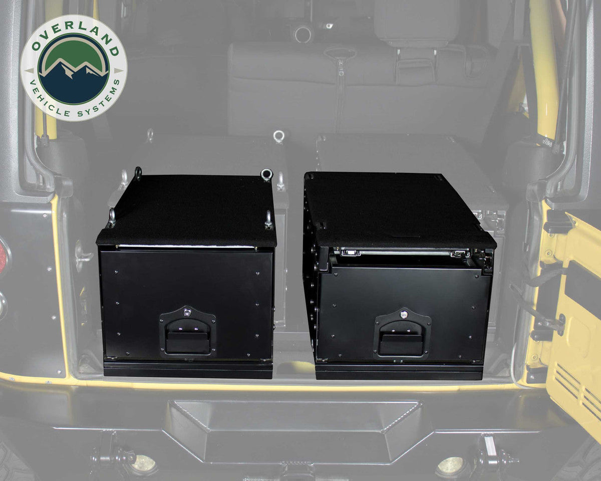 & Working With OVS Station Powder Size Drawer 21010201 Slide Box Out Coat Cargo Black Universal