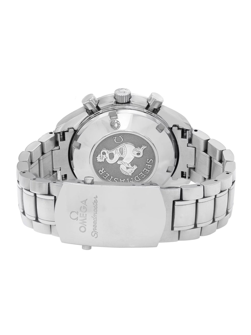 Panda Mens 3210.51.00 Dial Steel Automatic Black Speedmaster 40mm Watch Omega