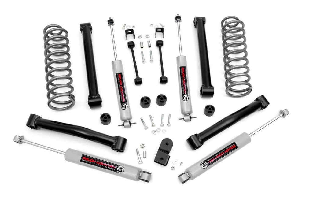 System 3.5" | Rough N3 Grand | 1993-1998 | Cherokee 632.20 | V8 ZJ Lift Shocks Jeep Country (fits) 4WD Kit Suspension