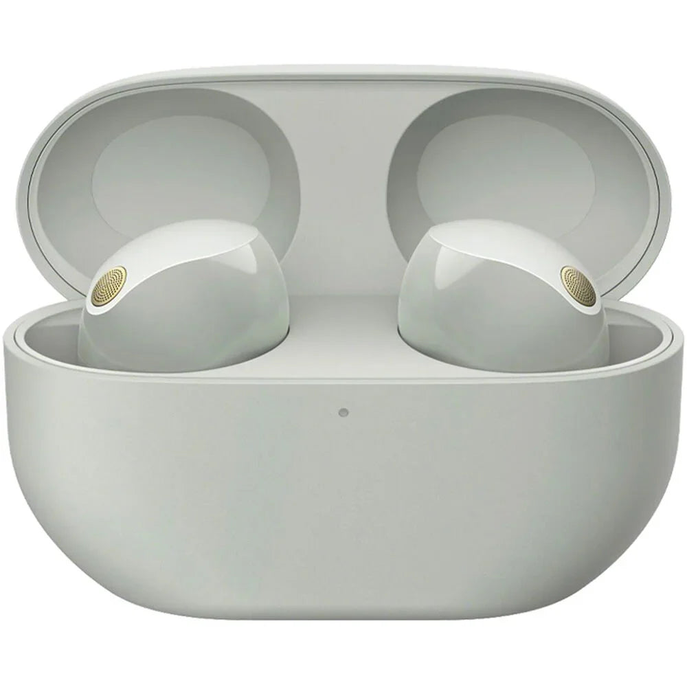Case CPS Silicone Protection with Canceling Bundle Truly Ear (Pink), Industry Tips, (Silver) WF-1000XM5 Pack Foam USB-C USB-A Leading Cable 1 Enhanced YR Wireless to & Sony Earbuds Noise Memory