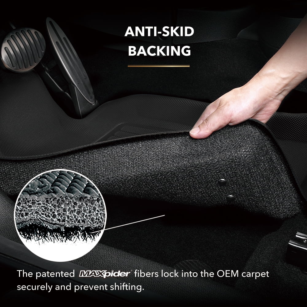 Mat MAXpider 2014-2018 SUBARU Floor KAGU FORESTER (BLACK) 3D - with Full compatible Set