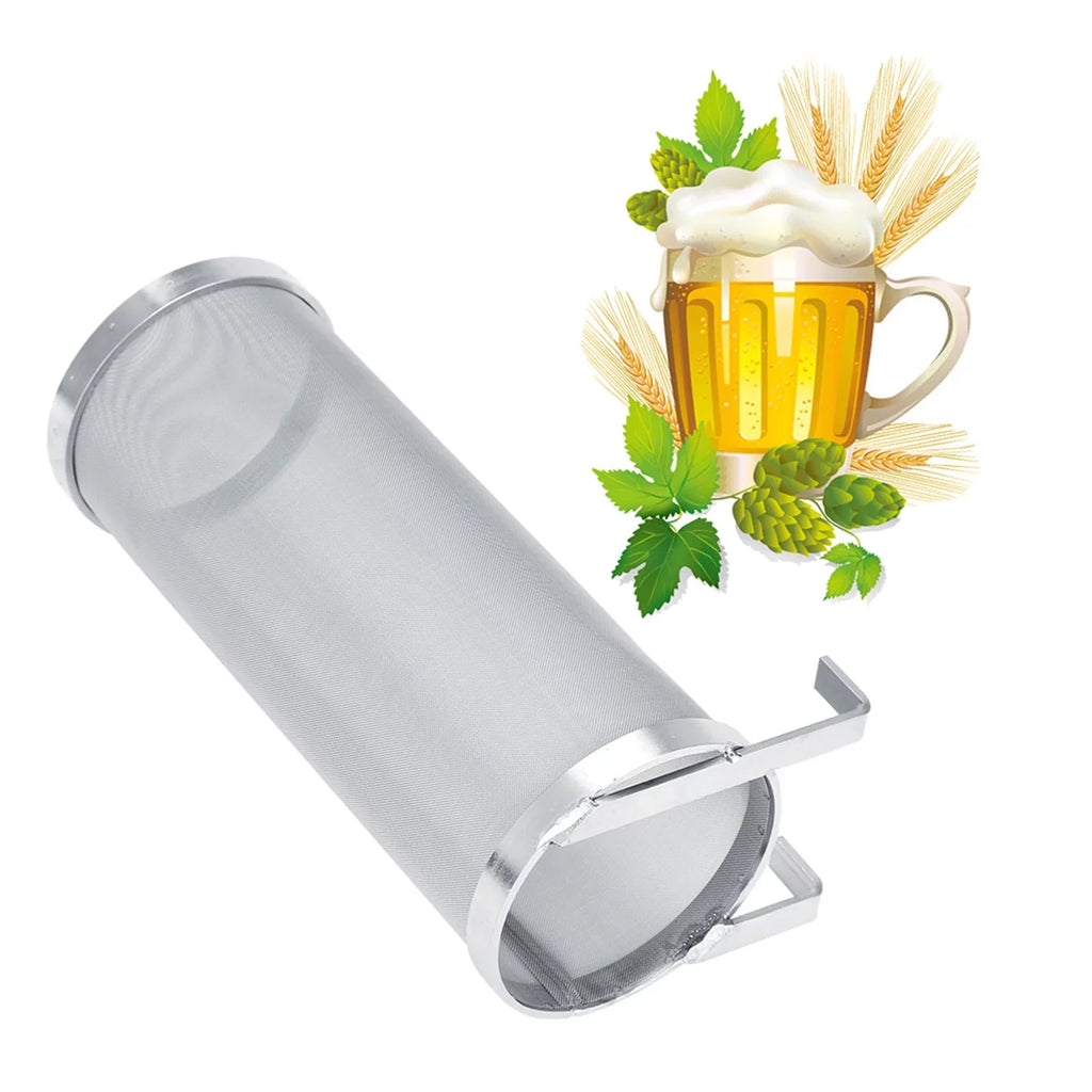 (Size Steel Filter Regun 10 Hop Filter,300 Stainless : 25.5cm) Brew Beer Micron Mesh Brew Homemade Strainer