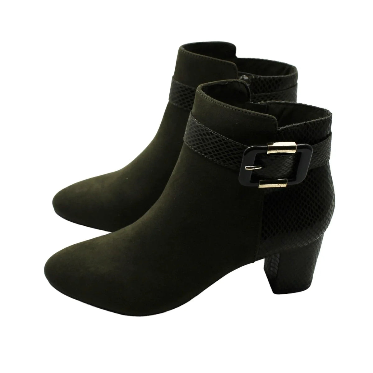 Ivyy Karen Booties Mixed-Media Scott
