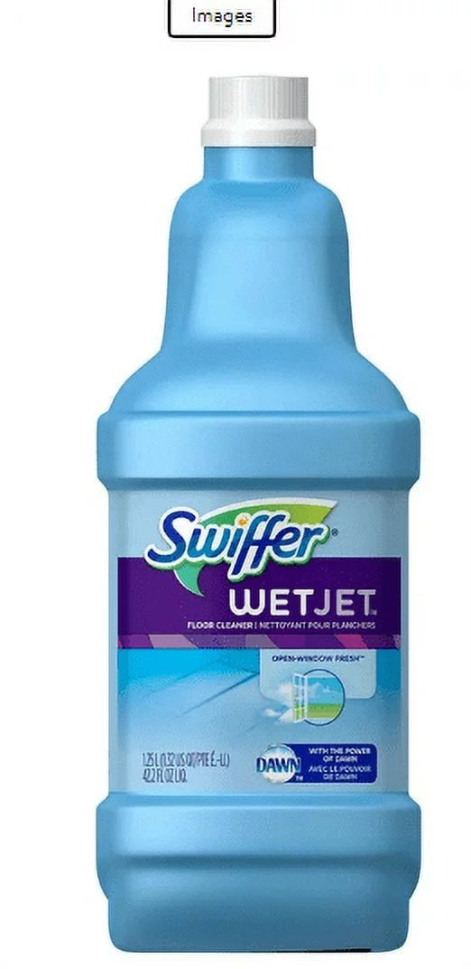 of Floor oz Swiffer 4) Fresh Open Cleaner, Window 42.20 Wet (Pack Jet