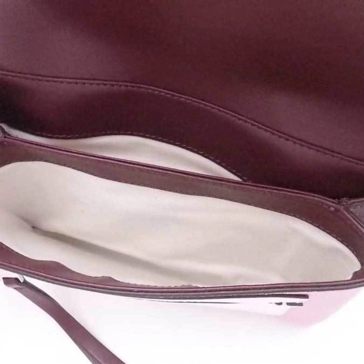 Shoulder (Good) Pre-Owned Givenchy Leather White Duet GIVENCHY Women's x Bag Crossbody Pink Bordeaux