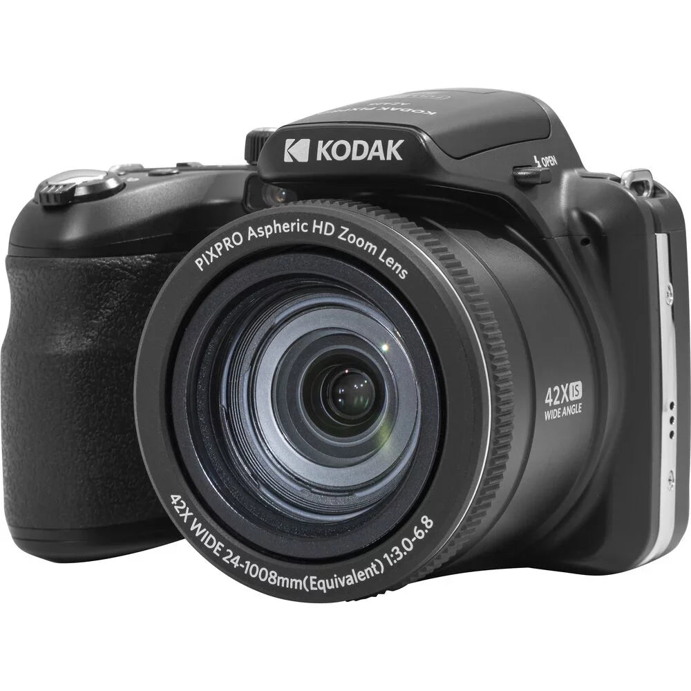 Kodak Kit Tripod + PIXPRO AZ425 32GB (Black) Camera - + Case Spider Digital