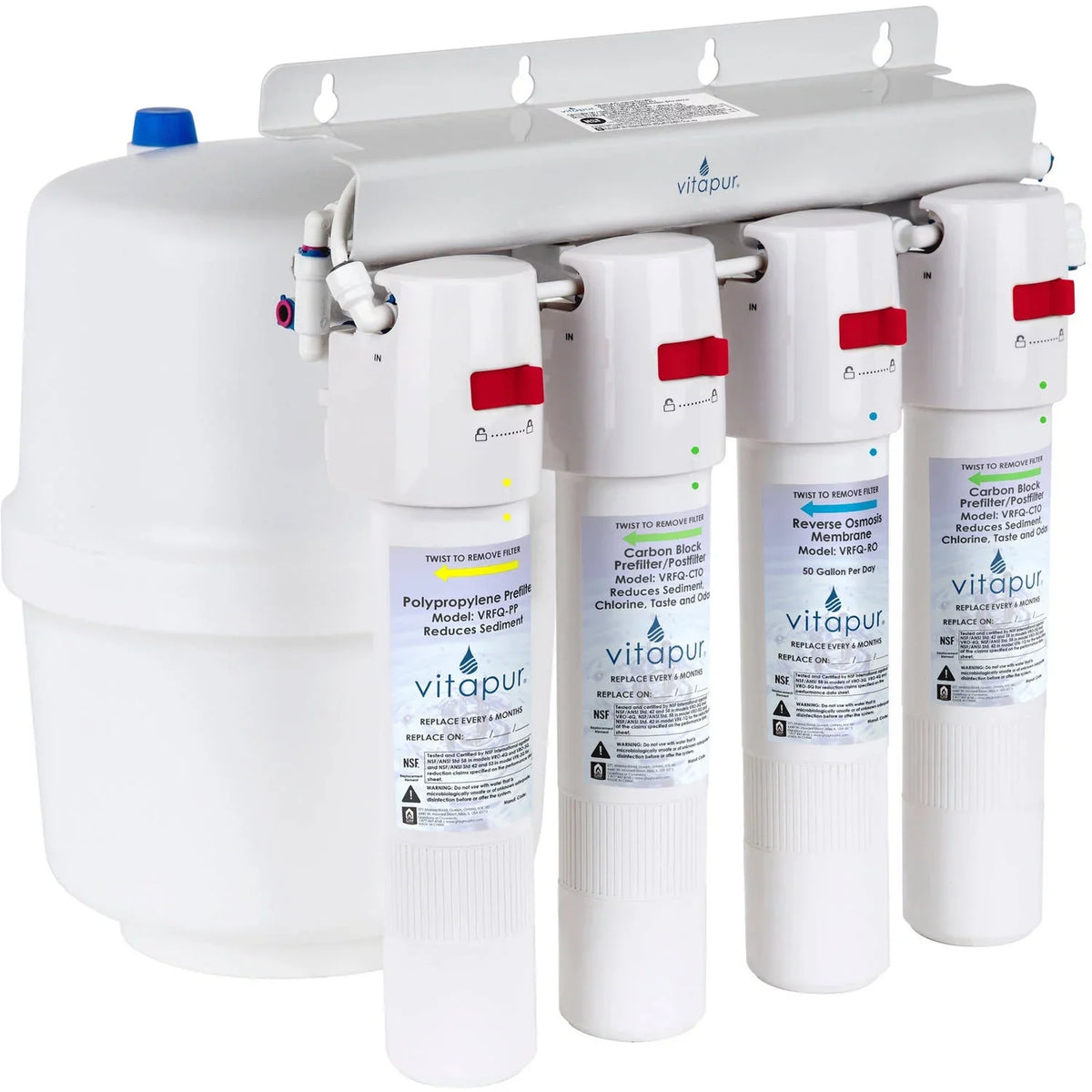 4-Stage Quick Connect System Vitapur VRO-4Q RO