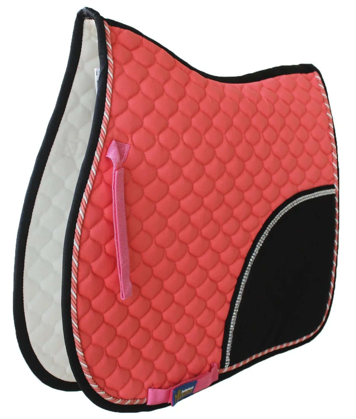 72F30 Show Trail ENGLISH Horse Contoured PAD Purpose Quilted All SADDLE