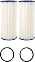 Compatible 4.5" Of WFC3001, 2) Whole Plumber With And American Filter, House R50-BBSA, (Pack W50PE, Liquid 10" X GXWH40L R50-BB FXHSC FXHSC,