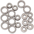 Chrome/Ceramic Racing Bearing Cv2 Set Ball B74.2/74.2D - 1UP450012 Pro 1Up - AE