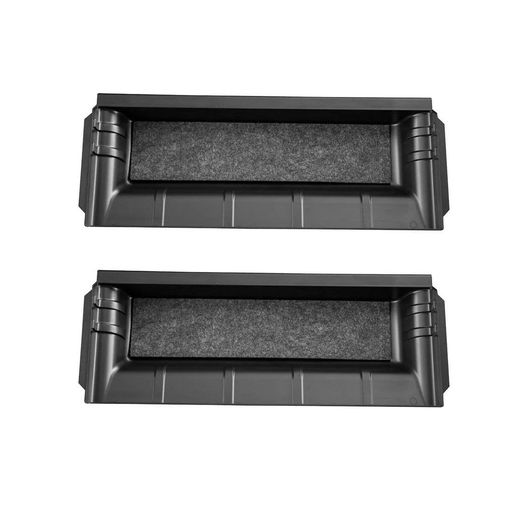 Accessories Hidden under Car 2Pieces Decoration Tray Storage Seat Box Interior Hidden