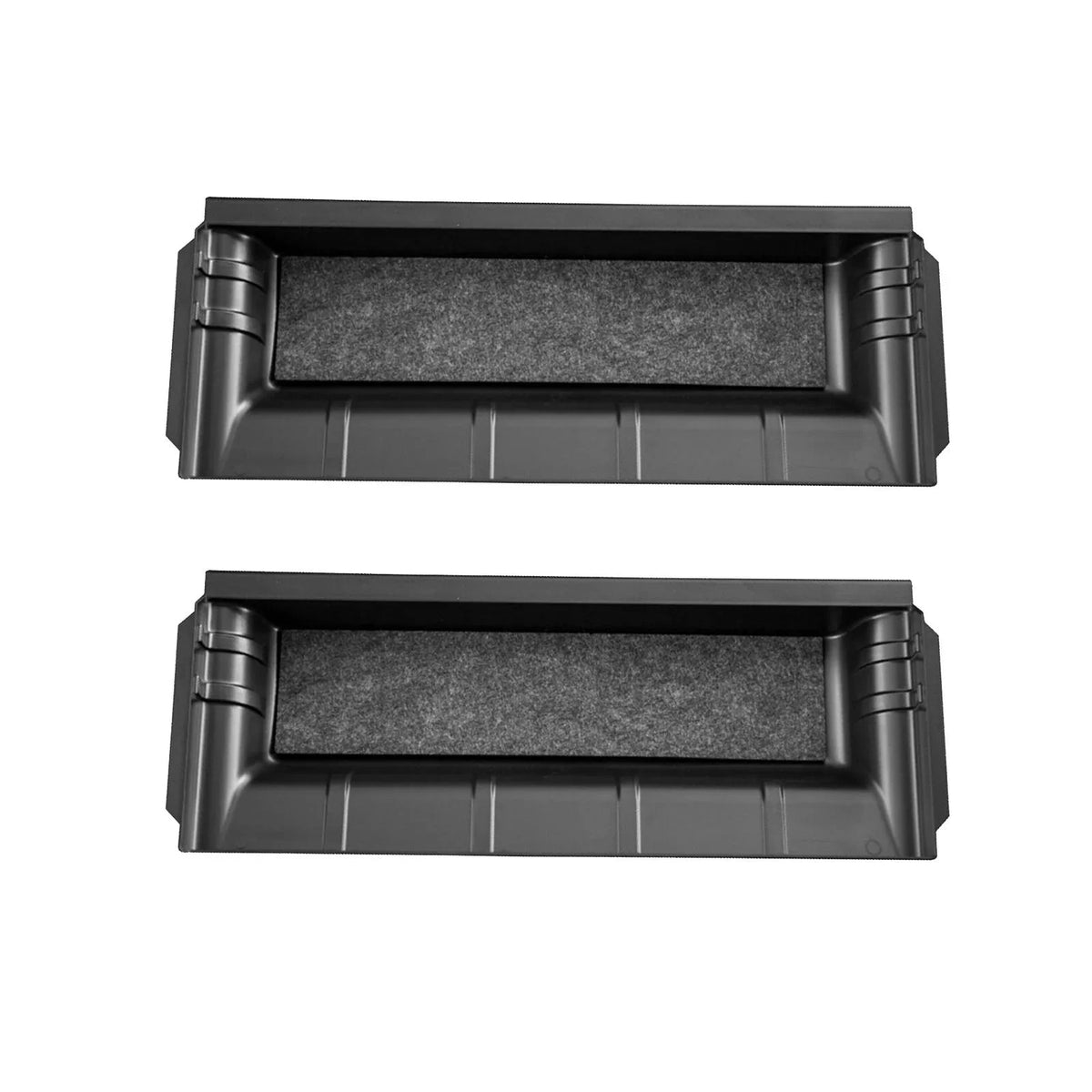 Accessories Hidden under Car 2Pieces Decoration Tray Storage Seat Box Interior Hidden