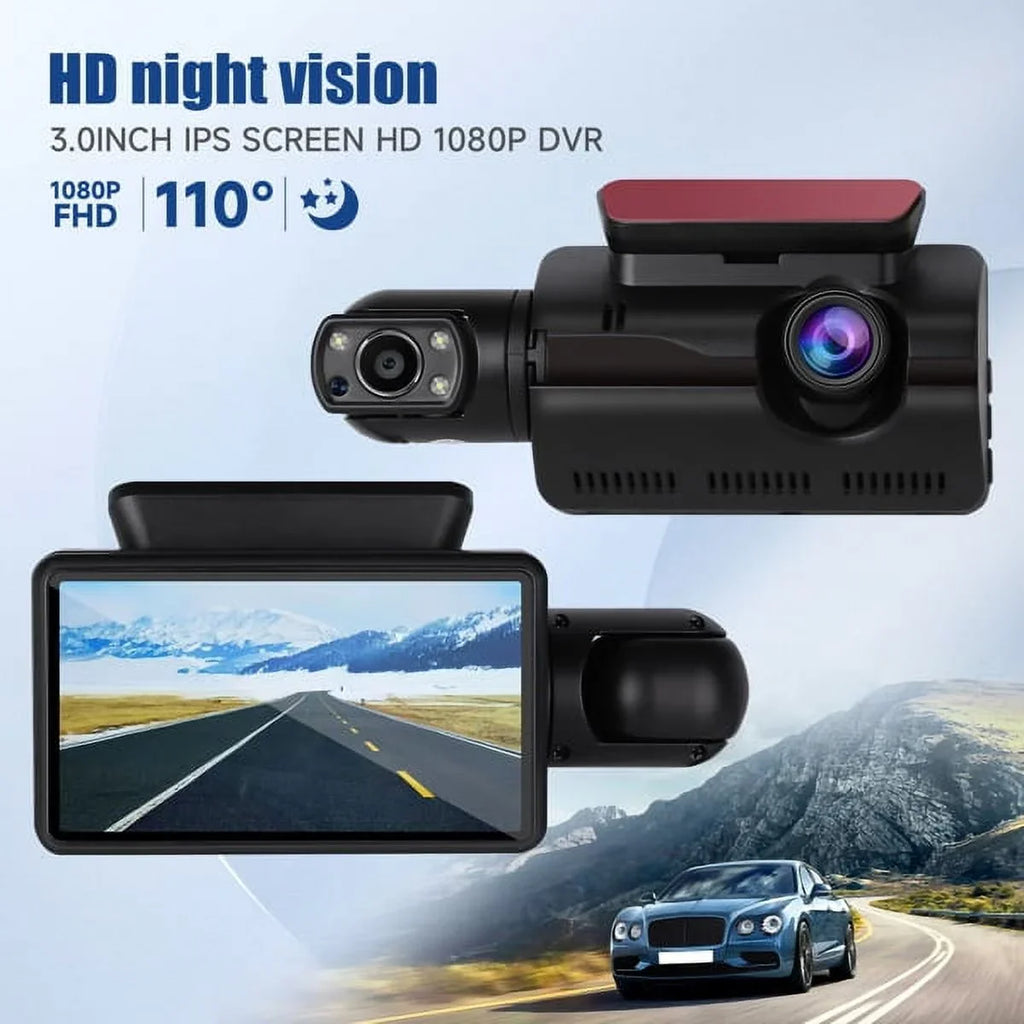 Rear, 1080P Wide SYTHERS and Front Angle Night Dash with 170° & Camera Cam Dash Vision G-Sensor