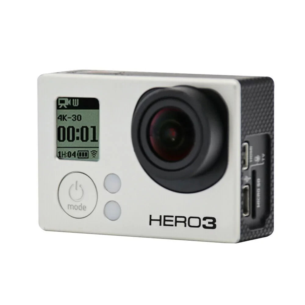 Restored Camera Sport Edition 35-In-1 GoPro Black Kit Action Camcorder Action HERO3 Accessory (Refurbished) With Wi-Fi Camera