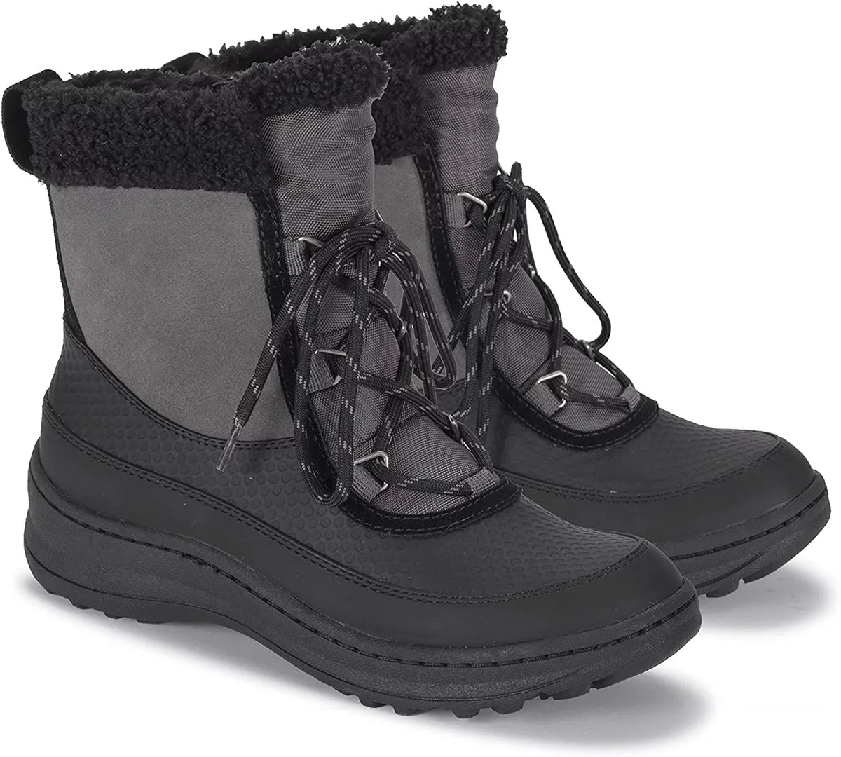 Boots Suede M Grey/Black 5.5 (BT28513) ALTA Baretraps Dark Women's Size