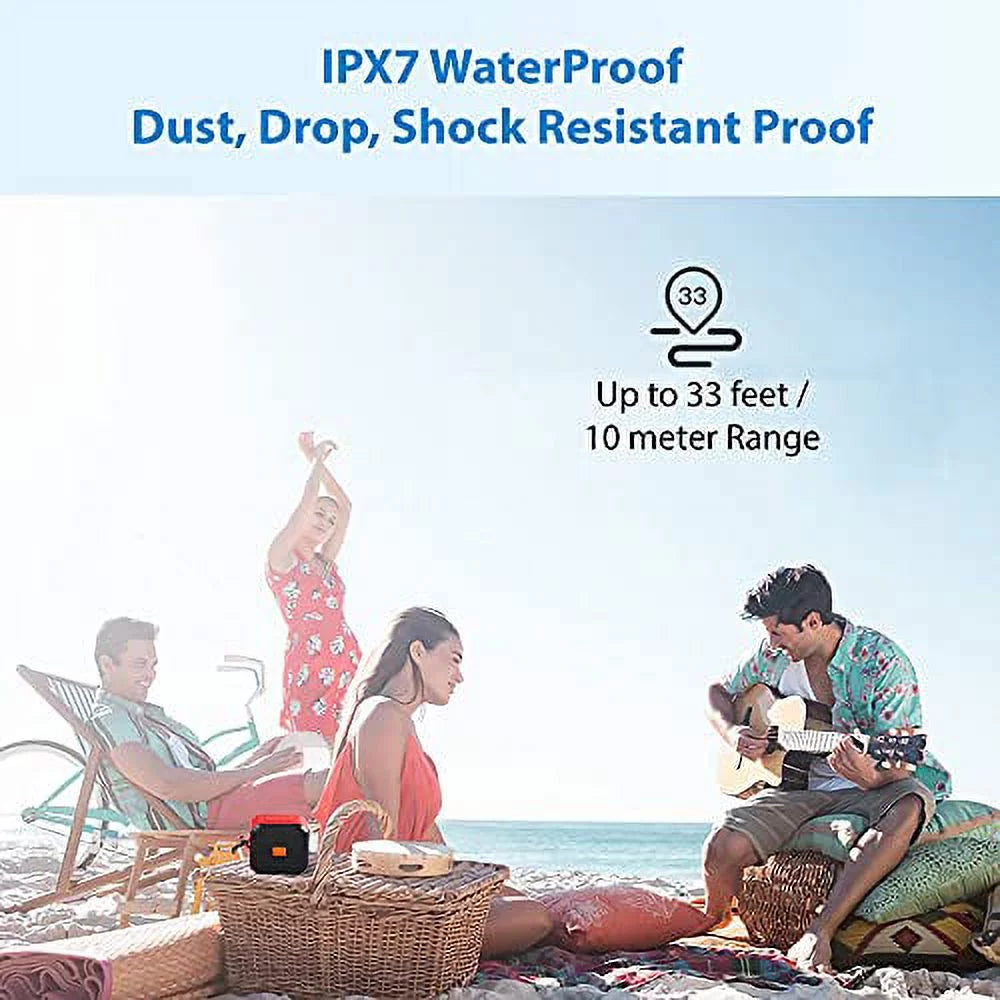 with 4G/5G/A32 13H A72 Speaker Works IPX7 Galaxy Outdoor 5G/A52 1500 Samsung with 5G LiquidProof Playtime, Travel Indoor, (GREEN)