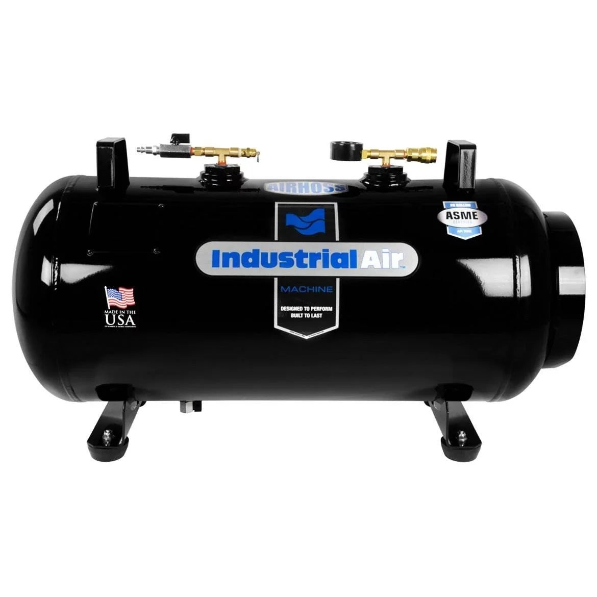 Tank Auxiliary Industrial Gallon Vertical Air AirHoss & Small Air 20 Horizontal