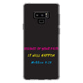 Your Back, Hybrid It for Clear Note - Case DistinctInk Faith, 9 Will Bumper, Glass Galaxy of Samsung Matthew Happen TPU - Acrylic 9:29 Shockproof Screen Protector Because Tempered -