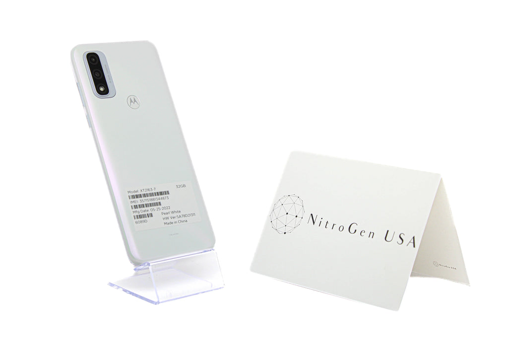 White- Moto 4G - G 6.5" Motorola Go XT2163-7 Android 32GB/2GB Smartphone