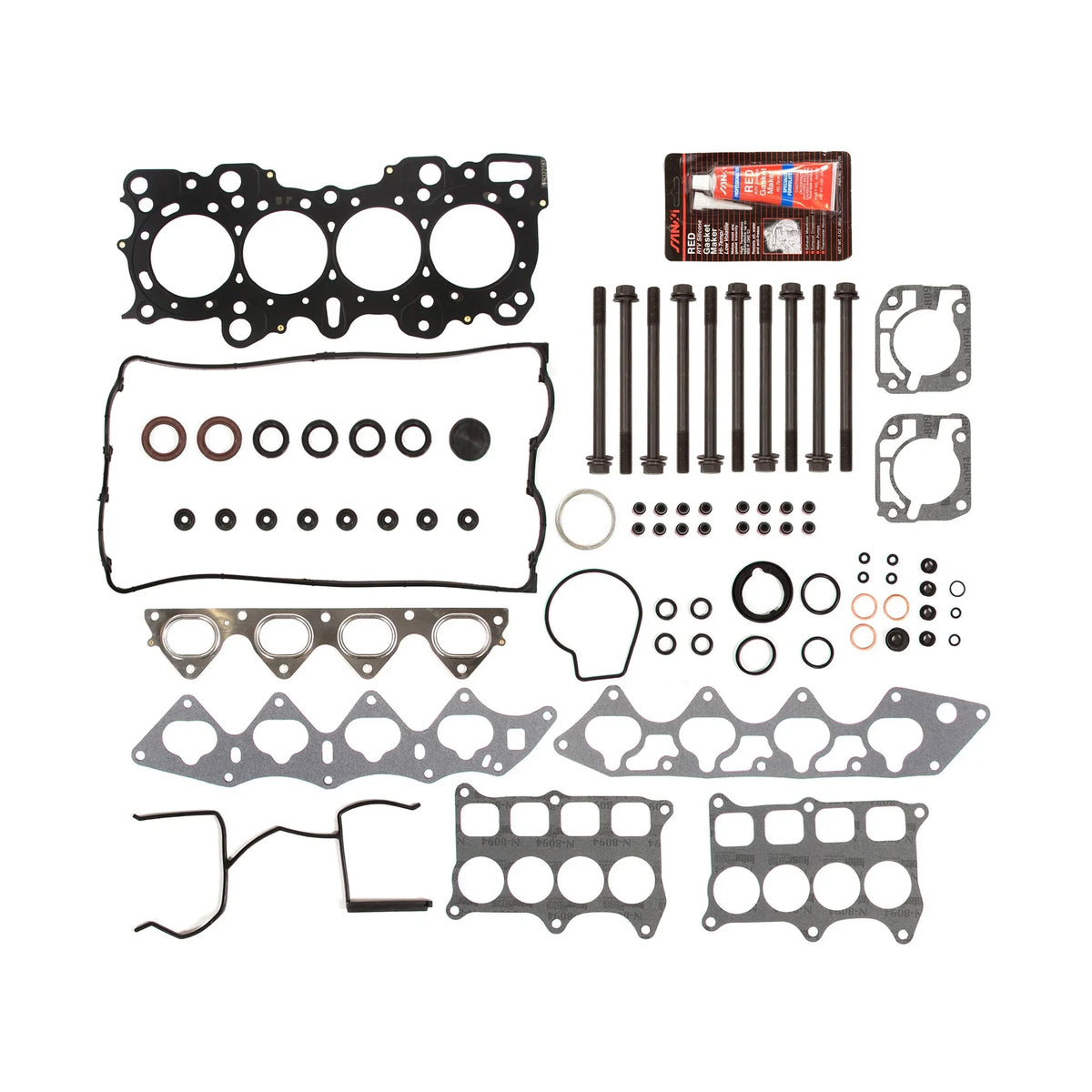 Integra Gasket Set 94-01 GS-R Evergreen HSHB4008 1.8 Head MLS B18C1 Fit Head Type-R Bolts B18C5 Acura