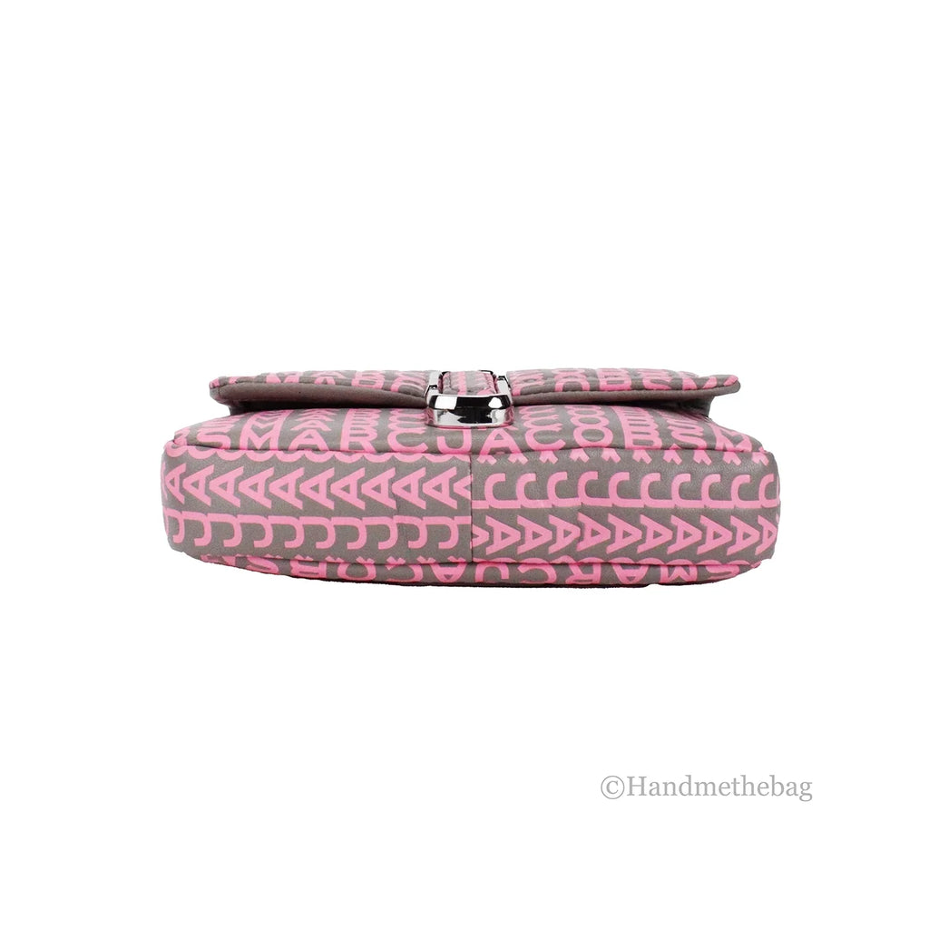 Mini The Marc Crossbody Pink Bag Neon J Marc Leather Jacobs Monogram Shoulder